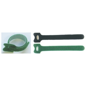 Kábelkötegelő tépőzáras 310x16mm fekete 262758 Haupa