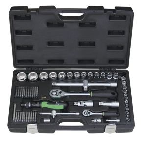   Haupa dugókulcs készlet SocketFlex 59db 1/4+1/2 coll (110672)