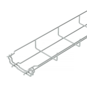   Obo GRM rácsos kábeltálca 35x100x3000, galvanikusan horganyzott, EN ISO 19598 / EN ISO 4042, cink 6000062