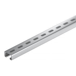   Obo profilsín perforált, nútszélesség 22 mm 2000x50x30, felületkezelés nélkül, utókezelt 1121480
