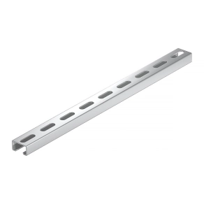   Obo profilsín perforált, nútszélesség 18 mm 2000x40x22,5, felületkezelés nélkül, utókezelt 1121960