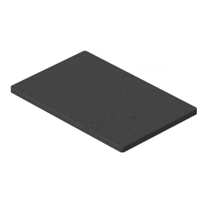 Obo gumialátét 70x110x4mm, fekete 6290170