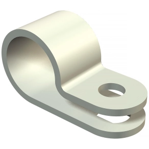 Obo rögzítőbilincs, világosszürke 6,5mm 2222078