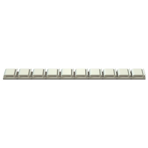   Obo kábelklipsz öntapadó 200x15x7,1mm, világos szürke 2327104
