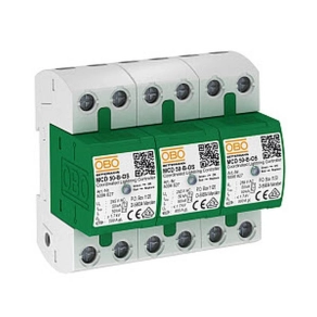   Obo Coordinated Lightning Controller készlet állapotjelzéssel 255V 5096835