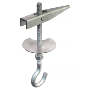   Obo billenőfejes függesztőszár mennyezet horoggal M5x65mm, galvanikusan horganyzott, EN ISO 19598 / EN ISO 4042 3482057
