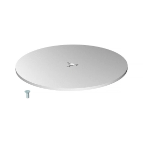   Obo szerelőtalp F installációs oszlopokhoz O350x8mm, fehéralumínium 6290197