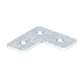   Obo összekötő lemez L-Form 90x90x40x5, merítetten tűzihorganyzott, DIN EN ISO 1461 1124653