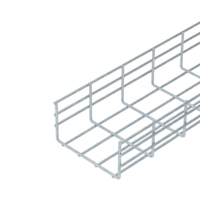   Obo SGR nehéz kivitelű rácsos tálca 6,0 mm huzalátmérő 105x200x3000, merítetten tűzihorganyzott, DIN EN ISO 1461, cink 6003214