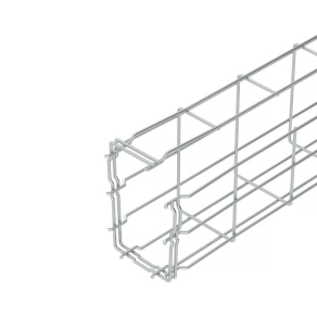   Obo G-GRM rácsos kábeltálca 150x100x3000, galvanikusan horganyzott, EN ISO 19598 / EN ISO 4042, cink 6005544