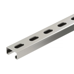   Obo profilsín perforált, 22 mm résszélesség, 3000x41x21 1122928