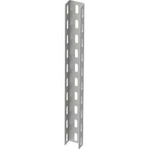   Obo U-oszlop 3 oldalon perforált 50x30x1000, felületkezelés nélkül, utókezelt, nemesacél 6342491