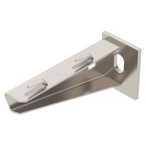   Obo fali és oszlopkonzol rácsos kábeltálcához B110mm, felületkezelés nélkül, utókezelt, nemesacél 6420642