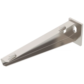   Obo fali és oszlopkonzol rácsos kábeltálcához B210mm, felületkezelés nélkül, utókezelt, nemesacél 6420644