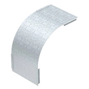   Obo fedél függőleges 90°-os sarokido meredek lejtésű B400mm, szalaghorganyzott cink/alumínium, Double Dip, DIN EN 10346, cink 7131568