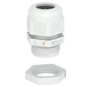   Tömszelence M12 +anya 3,5-7mm IP68 szürke 2022762 OBO V-TEC VM12+ LGR