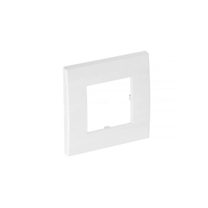   Obo takarókeret Modul 45, 1-részes, hófehér 84x84mm 6119322
