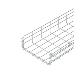   Obo GRM rácsos kábeltálca 105x300x3000, galvanikusan horganyzott, EN ISO 19598 / EN ISO 4042, cink 6002408