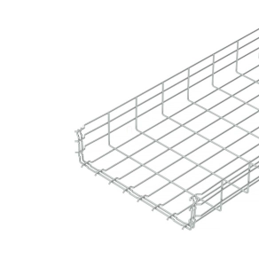   Obo GRM rácsos kábeltálca 105x400x3000, galvanikusan horganyzott, EN ISO 19598 / EN ISO 4042, cink 6002410