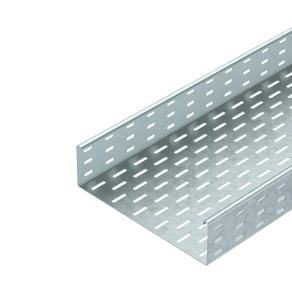  Obo kábeltálca SKS perforált 85x300x3000, merítetten tűzihorganyzott, DIN EN ISO 1461, cink 6058663