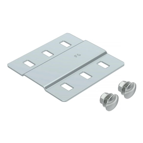   Obo toldásponti takaróelem széles, csavarokkal, cink B100mm 7070205