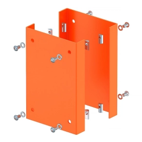   Obo védőlemez ipari oszlophoz 250x166x33mm, narancssárga 6290423
