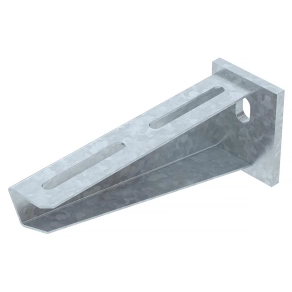   Obo fali és oszlopkonzol ráhegesztett fejlemezzel, cink B160mm 6419712