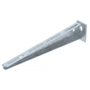   Obo fali és oszlopkonzol ráhegesztett fejlemezzel B310mm, merítetten tűzihorganyzott, DIN EN ISO 1461, cink 6420710