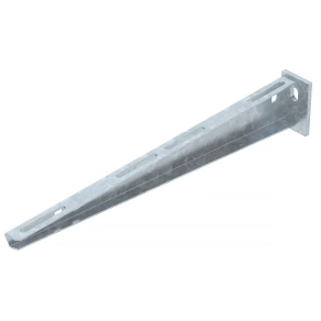   Obo fali és oszlopkonzol ráhegesztett fejlemezzel, cink B410mm 6420745