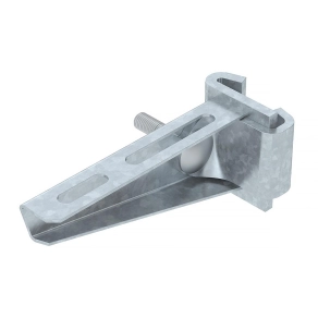   Obo oszlopra szerelhető konzol IS8-oszlophoz B110mm, merítetten tűzihorganyzott, DIN EN ISO 1461, cink 6421326