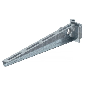  Obo oszlopra szerelhető konzol IS8-oszlophoz B310mm, merítetten tűzihorganyzott, DIN EN ISO 1461, cink 6421385
