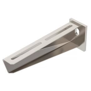   Obo fali és oszlopkonzol ráhegesztett fejlemezzel B210mm, felületkezelés nélkül, utókezelt, nemesacél 6442838