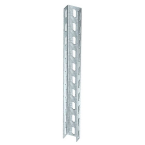   Obo U-oszlop 3 oldalon perforált 50x30x300, szalaghorganyzott, DIN EN 10346, cink 6342304