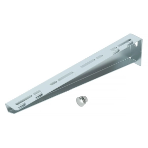   Obo fali és oszlopkonzol rácsos kábeltálcához, cink B410mm 6424624