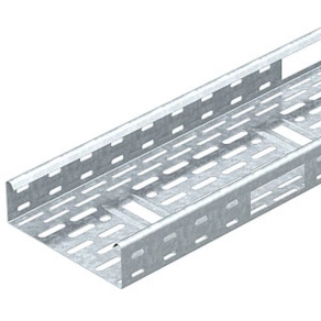   Obo kábeltálca IKS fenék- + oldalátvezetővel 60x300x3000, szalaghorganyzott, DIN EN 10346, cink 6087140
