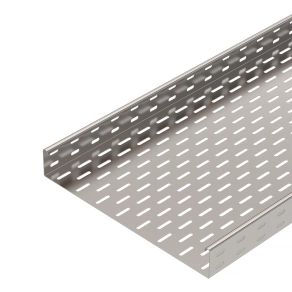   Obo kábeltálca MKS perforált 60x400x3000, felületkezelés nélkül, utókezelt, nemesacél 6056059