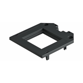   Obo fedlap UT3-hoz, 1 db Modul 45 részére 82,5x76x4, grafit fekete 7408751