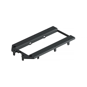   Obo fedlap UT4-hez, 3 db Modul 45 részére, grafitfekete 147x76x4 7408761