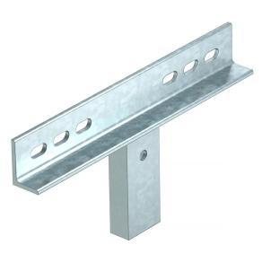   Obo adapterlemez fali tartókonzolhoz 400x102, merítetten tűzihorganyzott, DIN EN ISO 1461, cink 6346715