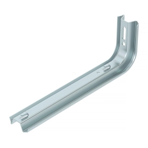   Obo TP fali és oszlopkonzol rácsos kábeltálcához B345mm, szalaghorganyzott, DIN EN 10346, cink 6366066