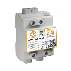   Obo CombiController V-PV Y-kapcsolás napelemes rendszerh, szürke 1000V DC 5094230