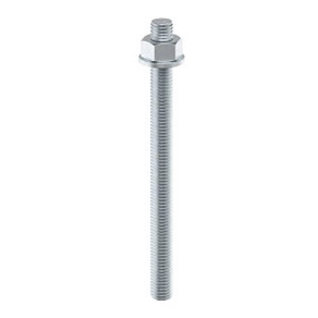   Obo horgonyrúd beton- és téglafalhoz 110x6,5, galvanikusan horganyzott, EN ISO 19598 / EN ISO 4042 3497820