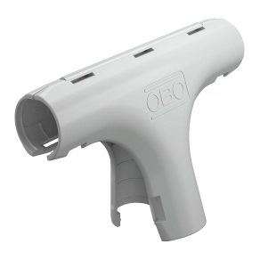 Obo Quick-Pipe T-leágazás M16, világos szürke 2153839