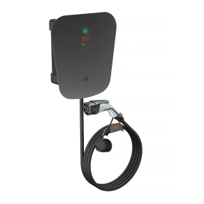   Obo Wallbox elektromos töltőállomás Key Protect túlfeszültség védelemmel, fekete 370x340x136 6570026