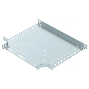   Obo T-leágazás kábeltálcához, vízszintes 60x600, szalaghorganyzott, DIN EN 10346, cink 6038112