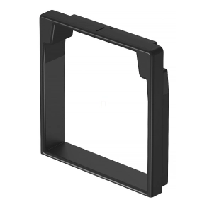 Obo élvédő gyűrű 80x80mm, grafit fekete 6249762