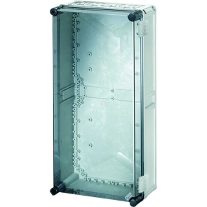   Hensel Mi-9400 Üres szekrény zsanéros, átlátszó fedéllel 315x600x170 mm
