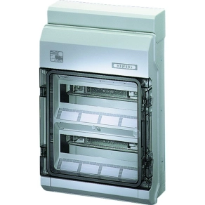   Hensel KV PC 9224 kiselosztó, 24 modulos, 2 soros, időjárásálló IP65