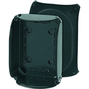   Hensel KF 1600 C Kábelösszekötő doboz kapcsok nélkül, 210x155x92mm IP66 fekete, időjárásálló