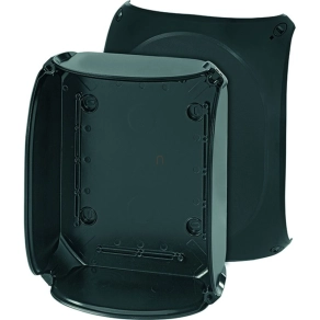  Hensel KF 2500 C kábelösszekötő doboz kapcsok nélkül, 205x255x112mm IP66 fekete, időjárásálló